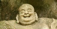 8-15 Oktober: Flowering Intensive Sardinië: ‘De Cosmic Joke – en de schaterlach van de Boeddha’ The laughing Buddha-1