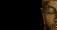 Di. 12 Maart 20.30 uur: Satsang met Yoyo Statue representing the portrait of Buddha in meditation. Copy space.